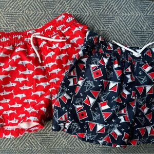 Janie and Jack swim trunks